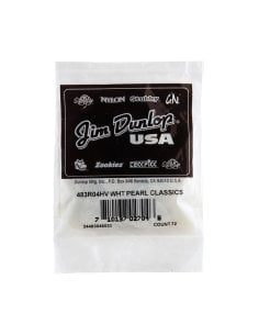 Dunlop 483R04 White Perloid - Heavy