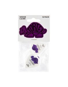 Dunlop 424P Tortex Wedge Purple 1.14