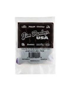 Dunlop 474R3.0 Stubby Jazz 3.0mm