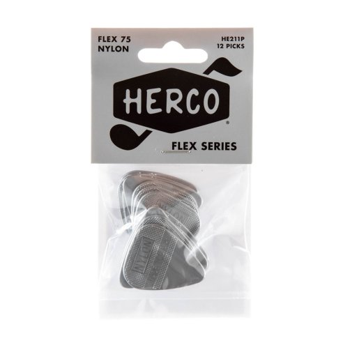 Dunlop HE211P Herco Flat Silver, Heavy