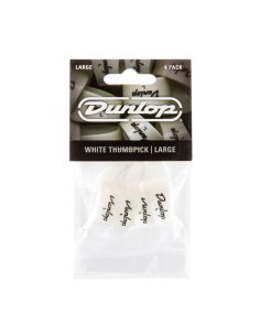 Dunlop 9003P THUMB LARGE - PLAYER'S PACK 4 PLETTRI