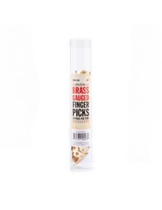 Dunlop 37R BRASS FINGER .025 - TUBO 20 PLETTRI