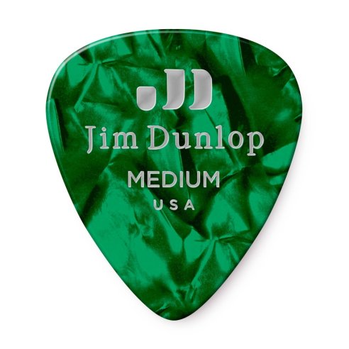 Dunlop 483R12 Green Perloid - Medium