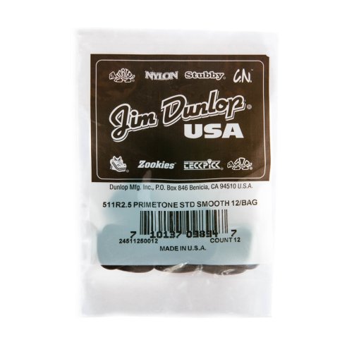Dunlop 511R2.5 Primetone Standard (Smooth), Refill Bag/12
