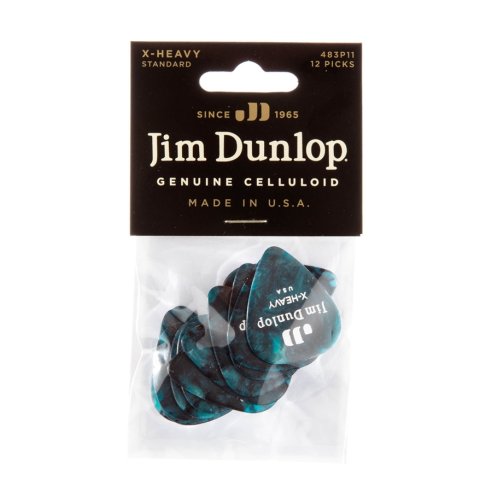 Dunlop 483P11 Turquoise Perloid - XHeavy