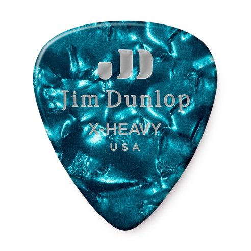 Dunlop 483R11 Turquoise Perloid - X Heavy