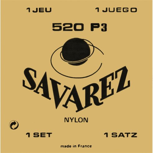 Savarez 520P3 Set con Alti Avvolti in Plastica