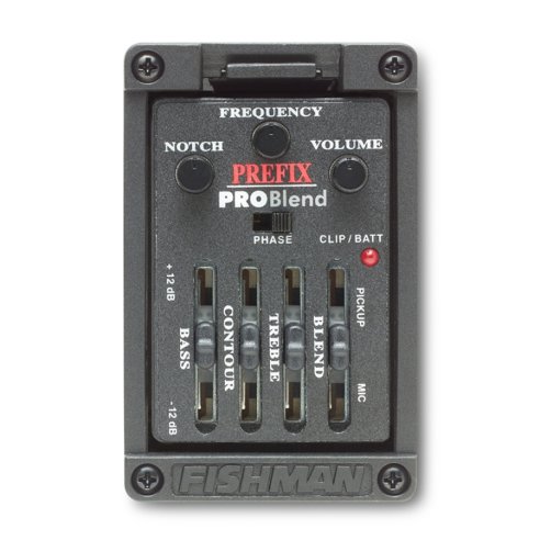 Fishman Prefix Pro Blend Onboard Preamp Narrow Format