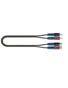 Quik Lok RKSA/180-2 - 2 RCA Maschio/2 RCA Femmina