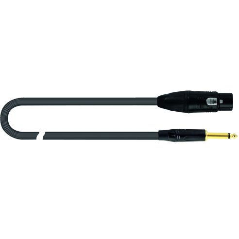Quik Lok JUST/FJM-10 XLR Femmina/Jack Mono
