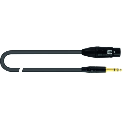 Quik Lok JUST/FJS-1 XLR Femmina/Jack Stereo