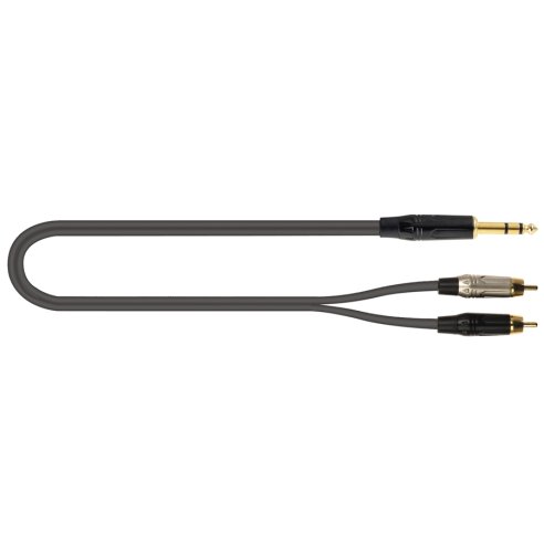 Quik Lok JUST/JS2RCA-5 Jack Stereo/2 RCA Maschio