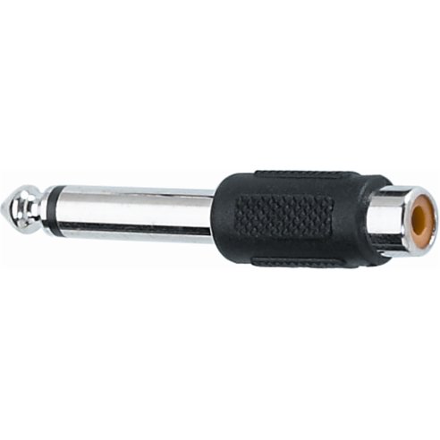 Quik Lok AD/59 Adattatore audio RCA femmina/Jack 6.3