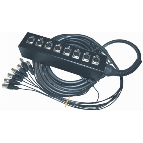 QUIK LOK BOX601-5K 8XLR/fe-8XLR/ma 5m