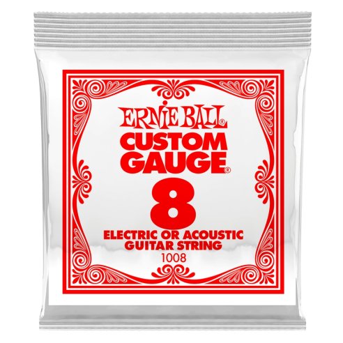 Ernie Ball 1008 Plain Steel .008