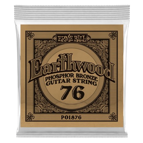 Ernie Ball 1876 Earthwood Phospor Bronze .076