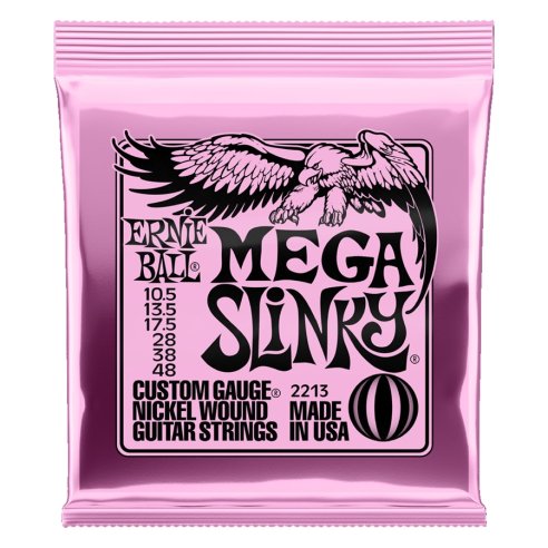 Ernie Ball 2213 Nickel Wound Mega Slinky 10,5-48