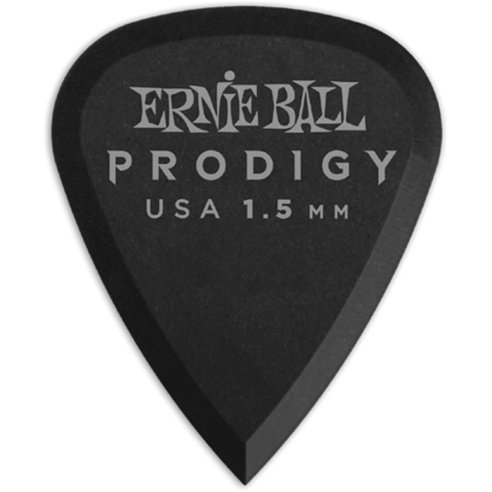 Ernie Ball 9199 Plettri Prodigy Standard Black 1,5mm Busta 6