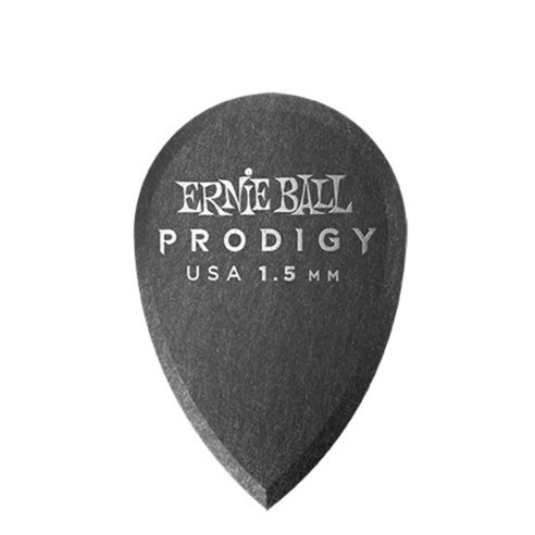 Ernie Ball 9330 Plettri Prodigy Teardrop Black 1,5mm Busta 6