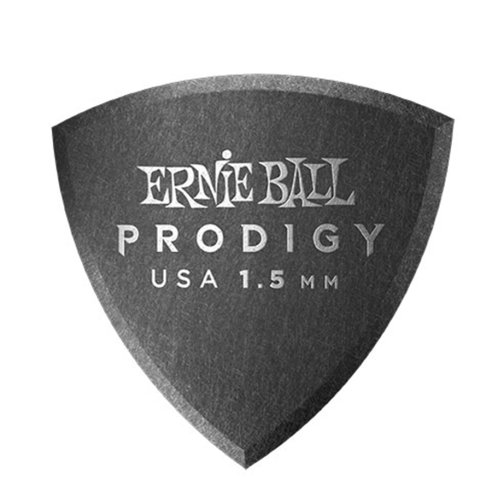 Ernie Ball 9331 Plettri Prodigy Shield Black 1,5mm Busta 6
