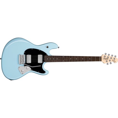 Sterling by Music Man StingRay Guitar Daphne Blue