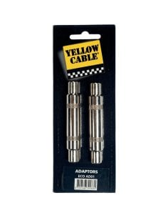 Yellow Cable AD01 Adattatore Jack/Jack Mono Femmina 2 Pcs