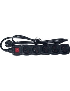 Algam Lighting MULTI 5S Multipresa 5 Posti Interruttore Generale