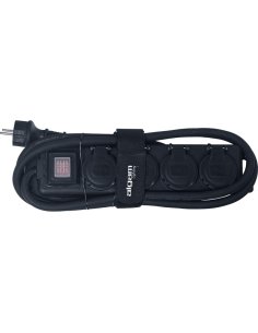 Algam Lighting MULTI 4IP Multipresa 4 Posti Impermeabile Interruttore
