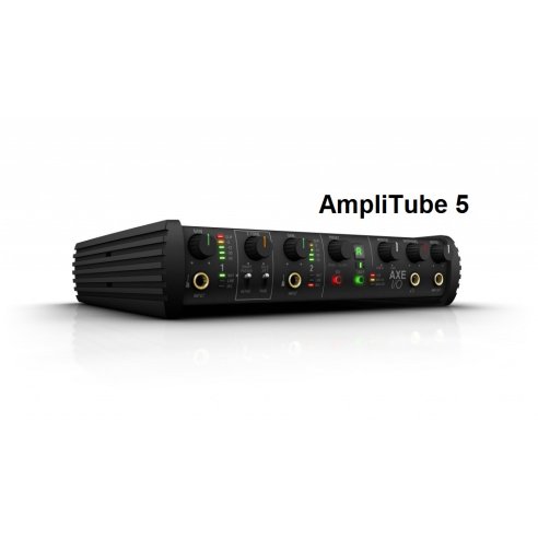 IK Multimedia AXE I/O + AmpliTube 5 MAX - Scheda audio USB per chitarra/basso