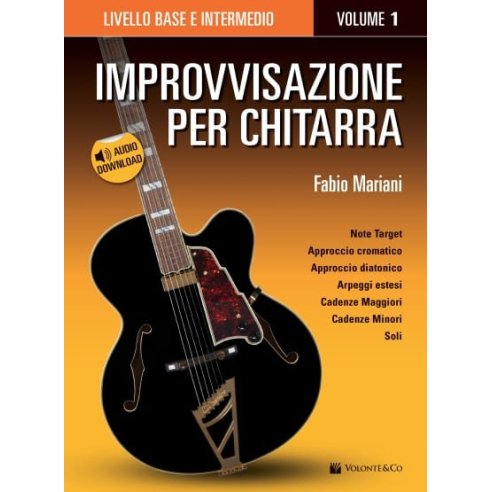 MARIANI  IMPROVVISAZIONE CHITARRA VOLUME 1