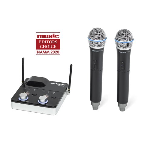 Samson Concert 288m Dual Handheld - sistema wireless frequenza K (470-494 MHz)