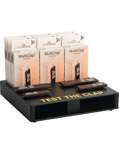 Schlagwerk MCPOS1 - Espositore MultiClap da tavolo con 9x MC 40