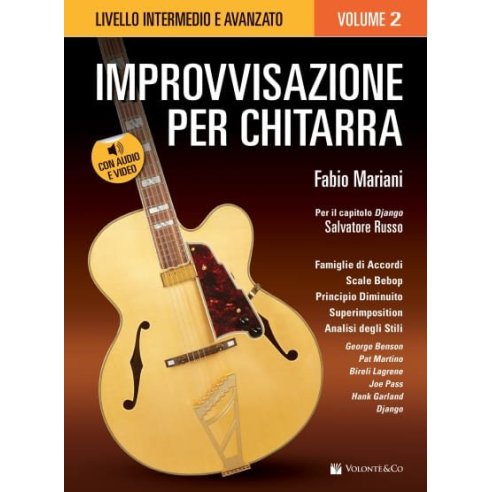 MARIANI  IMPROVVISAZIONE CHITARRA VOLUME 2