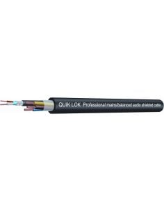 Quik Lok CA/836 BK Cavo per collegamento audio/rete
