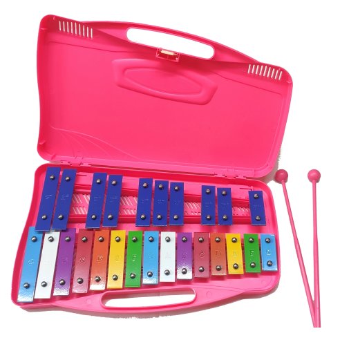 Alysée Metallofono MT25-C-PK cromatico 25 note - rosa