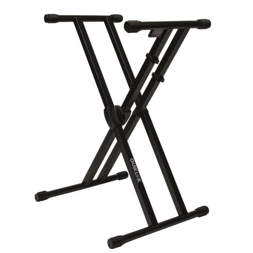 Quik Lok T/550 supporto a "X" per tastiera a doppio telaio