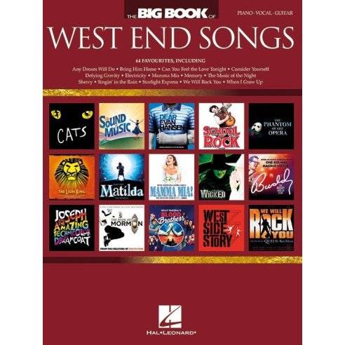 AAVV THE BIG BOOK OF WEST END SONGS