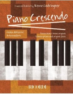 CADRINGHER AAVV PIANO CRESCENDO - MEDIA DIFFICOLTA'