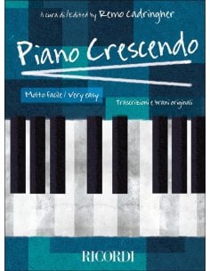 CADRINGHER AAVV PIANO CRESCENDO - MOLTO FACILE