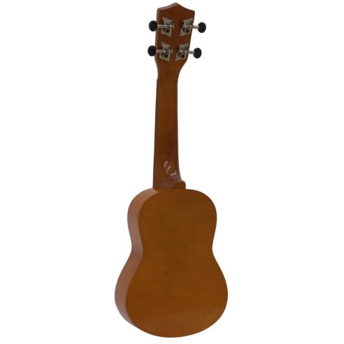 DIMAVERY UK-200 UKULELE SOPRANO BROWN