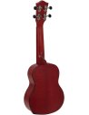 DIMAVERY UK-100 UKULELE SOPRANO FL.RED