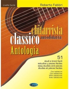 FABBRI CHITARRISTA CLASSICO AUTODIDATTA - ANTOLOGIA