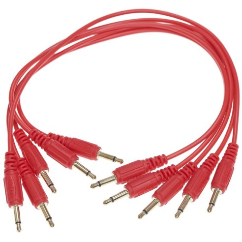 VERBOS ELECTRONICS CABLE 22CM. RED 5 PACK