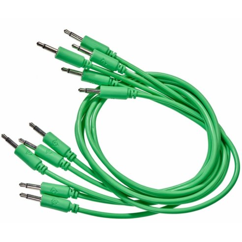 BLACK MARKET MODULAR PATCH CABLE 75 CM. 5-PACK GREEN