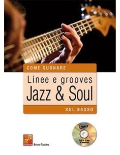 TAZZINO LINEE E GROOVES JAZZ & SOUL SUL BASSO + CD
