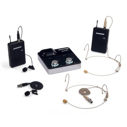 Samson XPDm - Dual Channel Headset Digital Wireless System - 2.4 GHz
