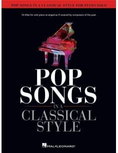 POP SONGS IN A CLASSICAL STYLE ARRANGIAMENTO PEARL