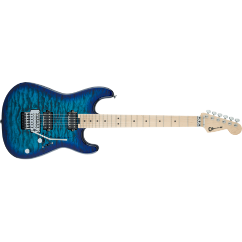 CHARVEL PRO MOD SD1 HH FR MPL CHLORINE BURST