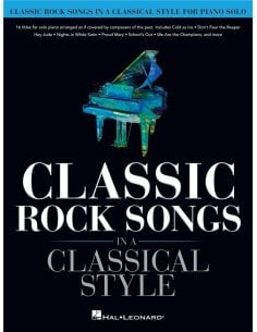 CLASSIC ROCK SONGS IN A CLASSICAL STYLE ARRANGIAMENTO PEARL