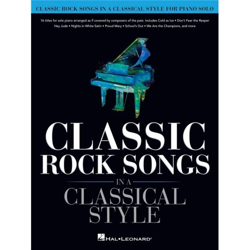 CLASSIC ROCK SONGS IN A CLASSICAL STYLE ARRANGIAMENTO PEARL